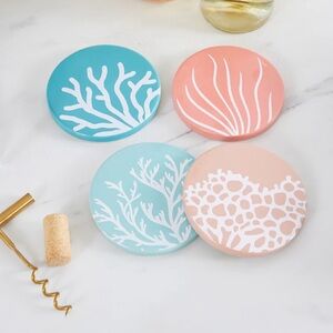 NWT Set of 4 Chic & Tonic coasters